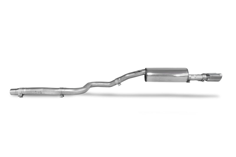 Scorpion GPF-back udstødning til Ford MK2 Puma, Daytona, set fra siden