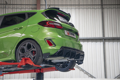 Scorpion GPF-back udstødning til Ford Fiesta ST MK8.5 med ventiler, set fra siden