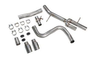 Scorpion GPF-back udstødning til Ford MK8 med ventiler, Daytona, kit_top