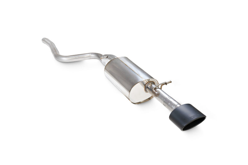 Scorpion GPF-back udstødning til EVO R – ikke-resoneret, EVO R Ceramic, set skråt bagfra