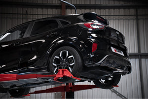 Scorpion GPF-back udstødning til EVO R – ikke-resoneret, EVO R Ceramic, set fra siden