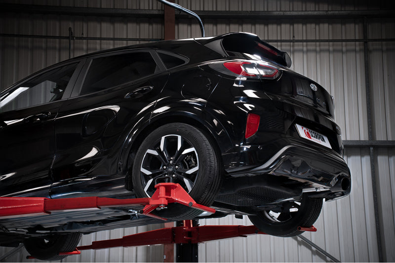 Scorpion GPF-back udstødning til EVO R – ikke-resoneret, EVO R Ceramic, set fra siden