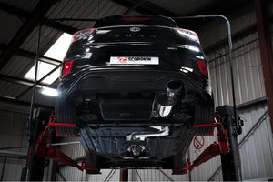 Scorpion GPF-back udstødning til EVO R – ikke-resoneret, EVO R Ceramic, set nedefra