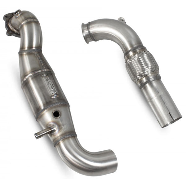 Scorpion Downpipe With High Flow Sports Catalyst - Ford MK8 1.0T Ecoboost Fiesta
