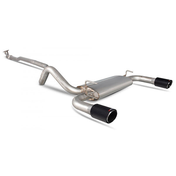 Scorpion Non-Resonated Cat-Back System - Abarth 500/595 - Ascari