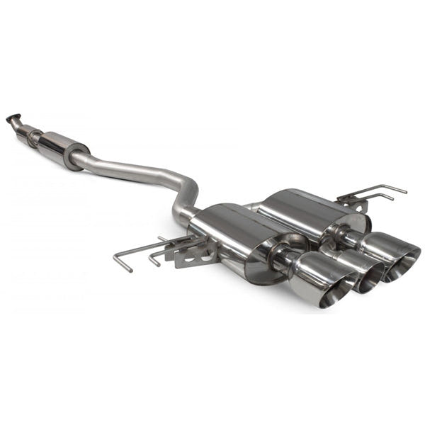 Scorpion Resonated Flex-Back System - Honda Civic - Daytona