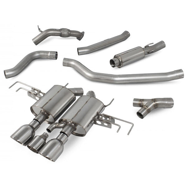 Scorpion Part-Resonated Cat-Back System - Honda Civic - Daytona