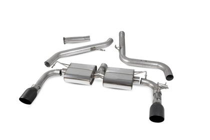 Scorpion GPF-back udstødning til Hyundai I30 med ventiler, Daytona Ceramic, kit_top