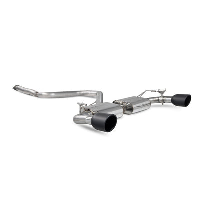 Scorpion GPF-back udstødning til Hyundai I30 med ventiler, Indy Ceramic, set skråt bagfra