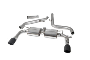 Scorpion GPF-back udstødning til Hyundai I30 med ventiler, Indy Ceramic, kit_top