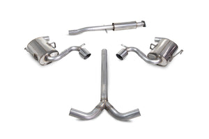 Scorpion cat-back udstødning til Mini Cooper – resoneret, STW, kit_top