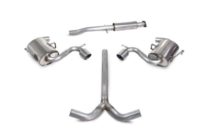 Scorpion cat-back udstødning til Mini Cooper – resoneret, STW, kit_top