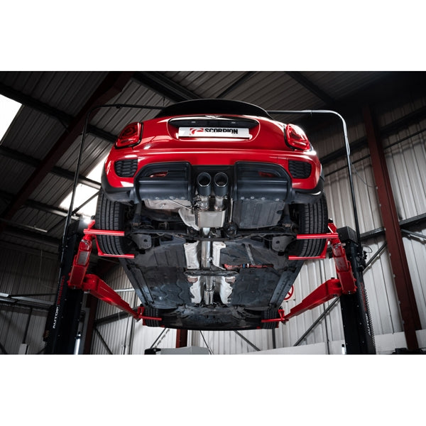 Scorpion Resonated Cat-Back System With Valve Mini Cooper S F56, Non-GPF Model Only - Ascari – produktbillede 4