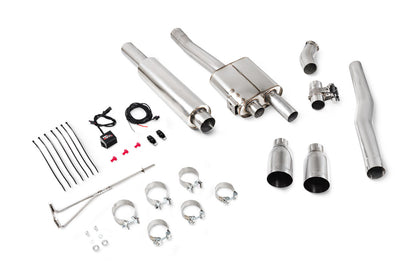 Scorpion cat-back udstødning til Mini Cooper S F56 med ventiler, STW, kit_top