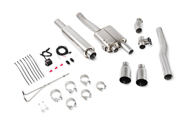 Scorpion cat-back udstødning til Mini Cooper S F56 med ventiler, STW, kit_top