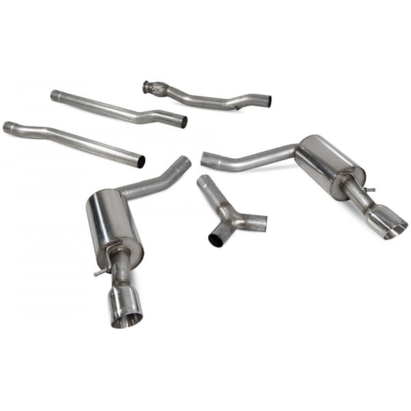 Scorpion Non-Resonated Cat-Back System - Mini Clubman - Daytona