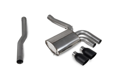 Scorpion GPF-back udstødning til Mini Cooper – ikke-resoneret, Daytona Ceramic, kit_top