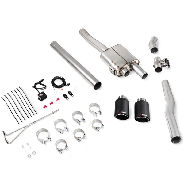 Scorpion Non-Resonated Cat-Back System With Valve Mini Cooper S F56, Non-GPF Model Only - Ascari – produktbillede 2