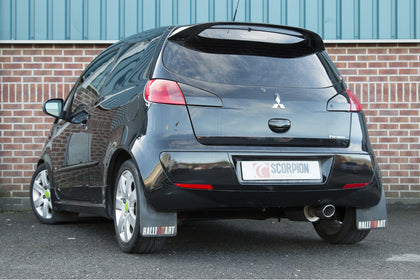 Scorpion cat-back udstødning til Mitsubshi Colt – resoneret, Monaco, fitted
