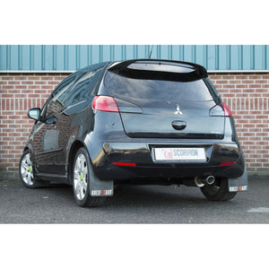 Scorpion cat-back udstødning til Mitsubshi Colt – ikke-resoneret, Monaco, fitted