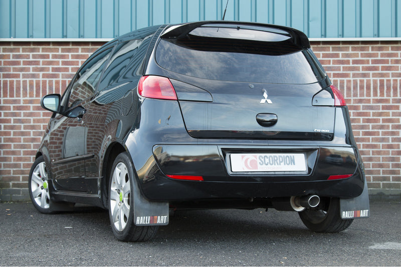 Scorpion cat-back udstødning til Mitsubshi Colt – ikke-resoneret, Monaco, fitted