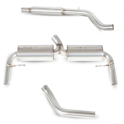 Scorpion Resonated Cat-Back System - Renault MK3 Clio 200 - OE Fitment