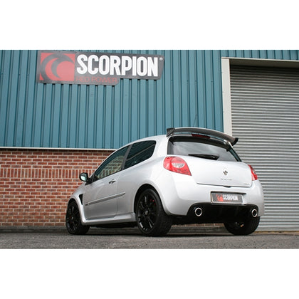 Scorpion Non-Resonated Cat-Back System - Renault MK3 Clio 200 - OE Fitment