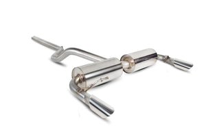 Scorpion cat-back udstødning til Renault MK3 Clio 197 – ikke-resoneret, STW (twin), 3quart