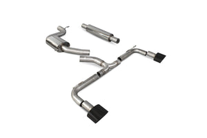 Scorpion GPF-back udstødning til Seat Leon – resoneret, EVO R Ceramic, kit_top