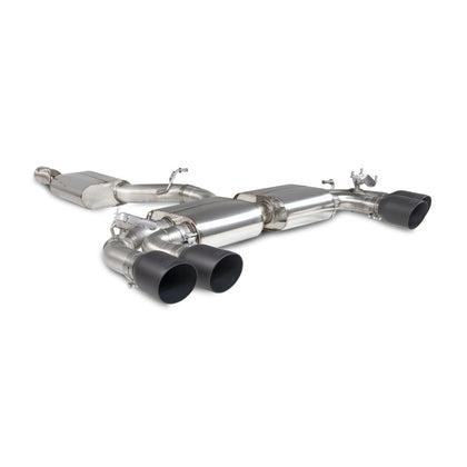Scorpion GPF-back udstødning med ventiler – Cupra Formentor, Daytona Ceramic, set skråt bagfra