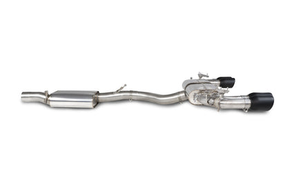 Scorpion GPF-back udstødning med ventiler – Cupra Formentor, Daytona Ceramic, set fra siden