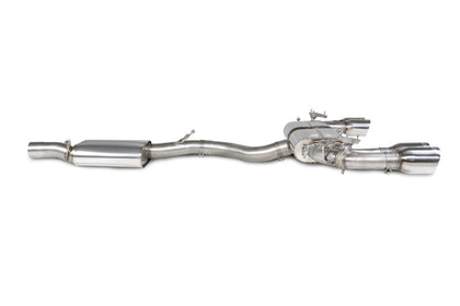 Scorpion GPF-back udstødning med ventiler – Cupra Formentor, Daytona, set fra siden