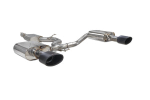 Scorpion GPF-back udstødning til Seat Leon – resoneret, EVO R Ceramic, set skråt bagfra