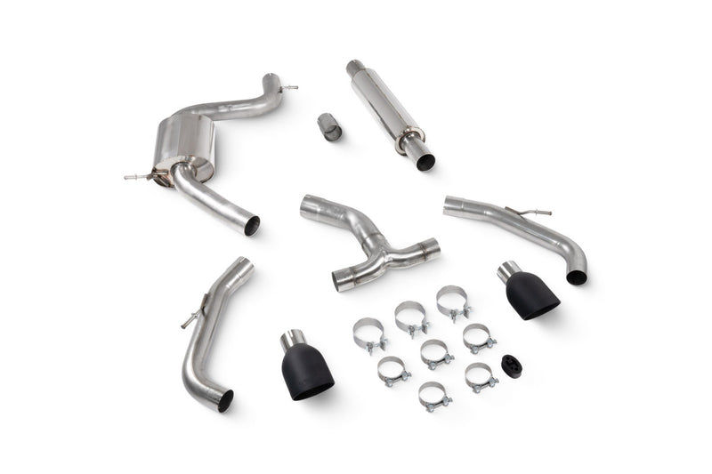 Scorpion GPF-back udstødning til CUPRA Leon 245 – resoneret, Daytona Ceramic, kit_top