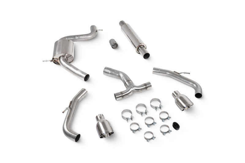 Scorpion GPF-back udstødning til CUPRA Leon 245 – resoneret, Daytona, kit_top