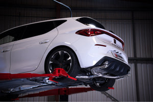 Scorpion GPF-back udstødning til CUPRA Leon 245 – resoneret, Daytona, set fra siden
