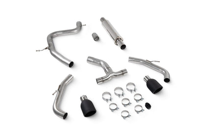 Scorpion GPF-back udstødning til CUPRA Leon 245 – resoneret, Indy Ceramic, kit_top