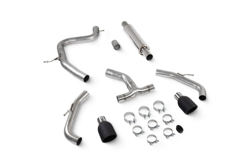 Scorpion GPF-back udstødning til CUPRA Leon 245 – resoneret, Indy Ceramic, kit_top