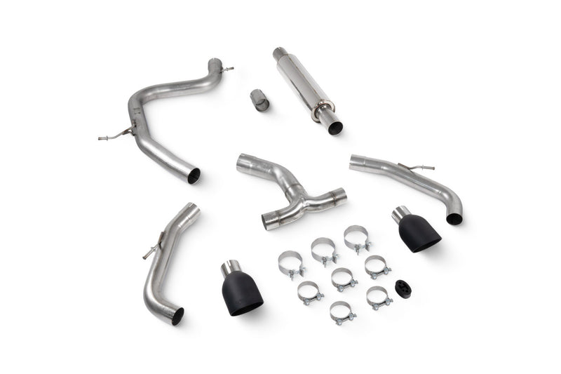 Scorpion GPF-back udstødning til CUPRA Leon 245 – resoneret, Daytona Ceramic, kit_top