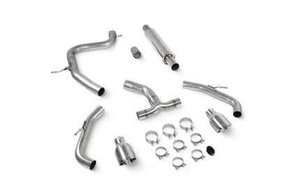 Scorpion GPF-back udstødning til CUPRA Leon 245 – resoneret, Daytona, kit_top