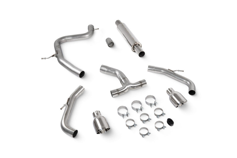 Scorpion GPF-back udstødning til CUPRA Leon 245 – resoneret, Daytona, kit_top