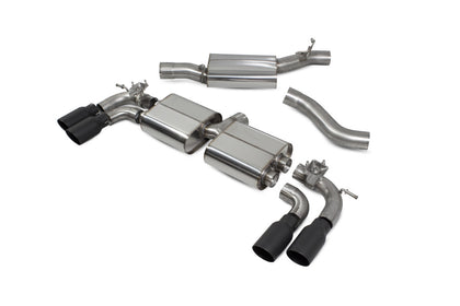 Scorpion GPF-back udstødning til CUPRA Ateca med ventiler – resoneret, Daytona Ceramic, kit_top