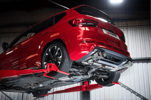 Scorpion GPF-back udstødning til CUPRA Ateca med ventiler – resoneret, Daytona, set fra siden
