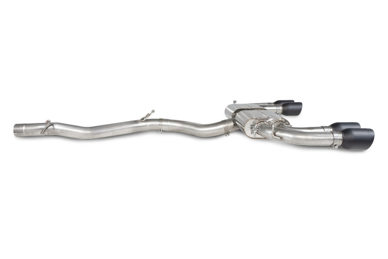 Scorpion GPF-back udstødning til Cupra Formentor – ikke-resoneret, Daytona Ceramic, set fra siden