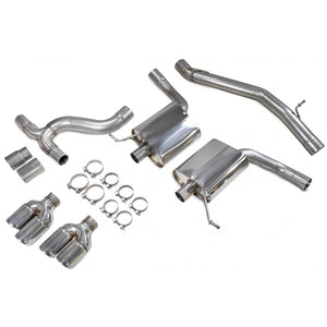 Scorpion Non-Resonated GPF-Back System - Seat Leon - Daytona (Quad)