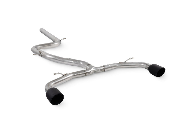 Scorpion GPF-back udstødning til CUPRA Leon 245 – ikke-resoneret, Indy Ceramic, set skråt bagfra