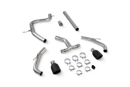 Scorpion GPF-back udstødning til CUPRA Leon 245 – ikke-resoneret, Indy Ceramic, kit_top