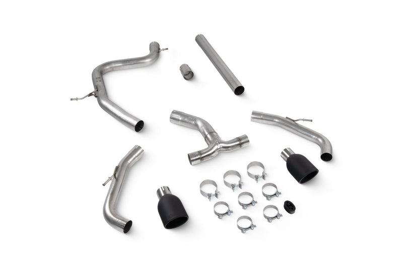 Scorpion GPF-back udstødning til CUPRA Leon 245 – ikke-resoneret, Indy Ceramic, kit_top