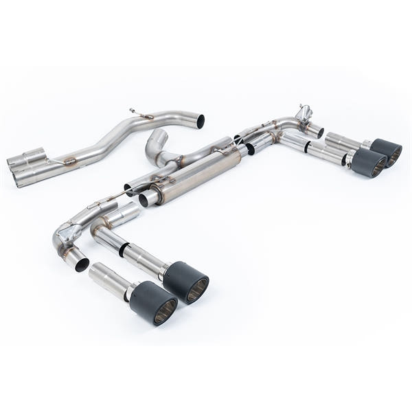 Milltek Cat-Back udstødning – Audi S3 2.0 TFSI Quattro Sedan 310 hk & 333 hk 8Y – race-version – produktbillede 1