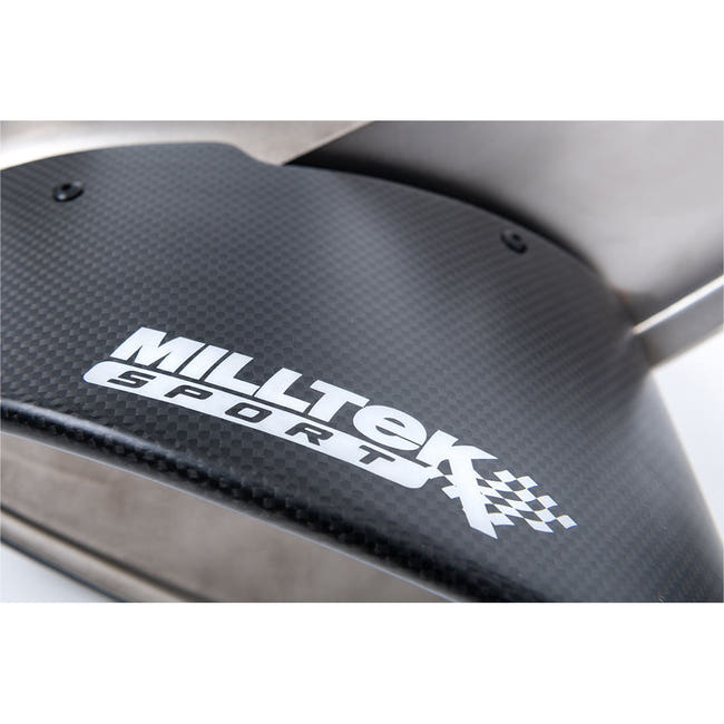 Milltek Optional Carbon Fibre Trims Audi RS6 C8 4.0 V8 bi-turbo in Performance Edition (OPF/GPF Models)